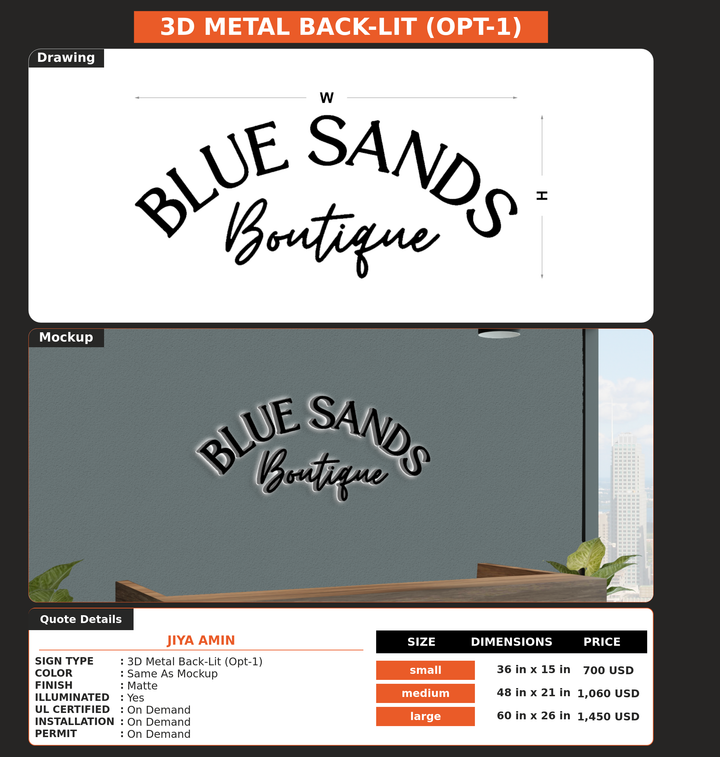 CUSTOM MOCKUP SIGN FOR Jiya Amin