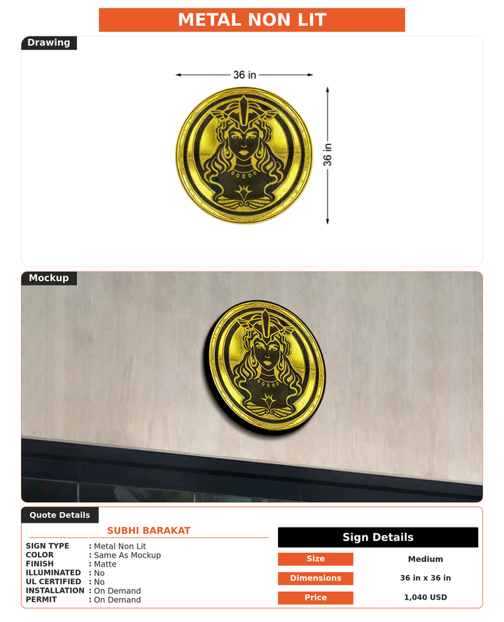 CUSTOM MOCKUP SIGN FOR Subhi  Barakat
