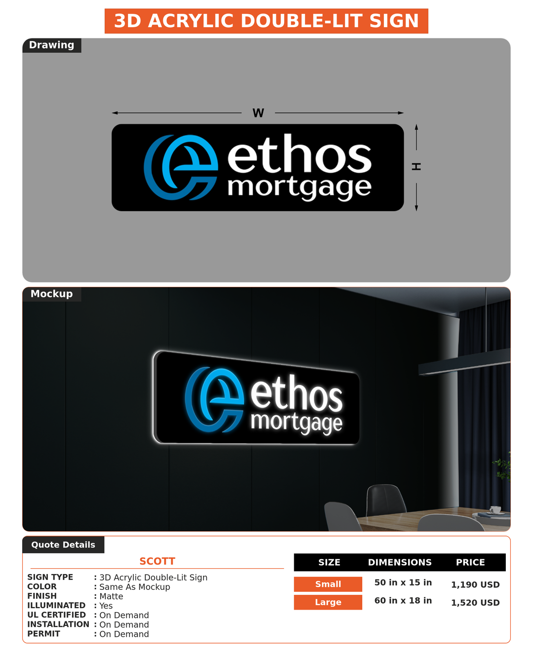 CUSTOM MOCKUP SIGN FOR Scott