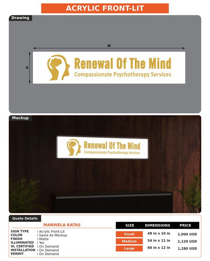 CUSTOM MOCKUP SIGN FOR Manwela Katas