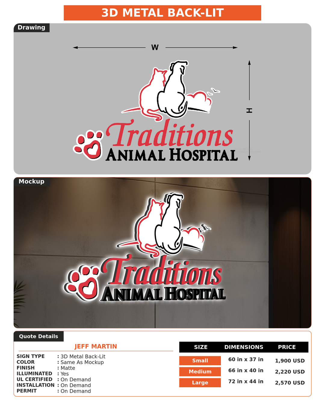 CUSTOM MOCKUP SIGN FOR jeff martin