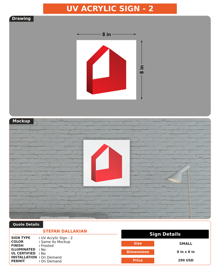 CUSTOM MOCKUP SIGN FOR Stefan Dallakian