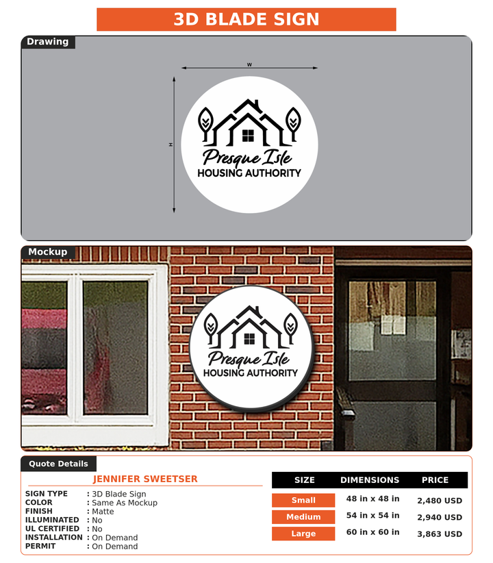 CUSTOM MOCKUP SIGN FOR Jennifer Sweetser