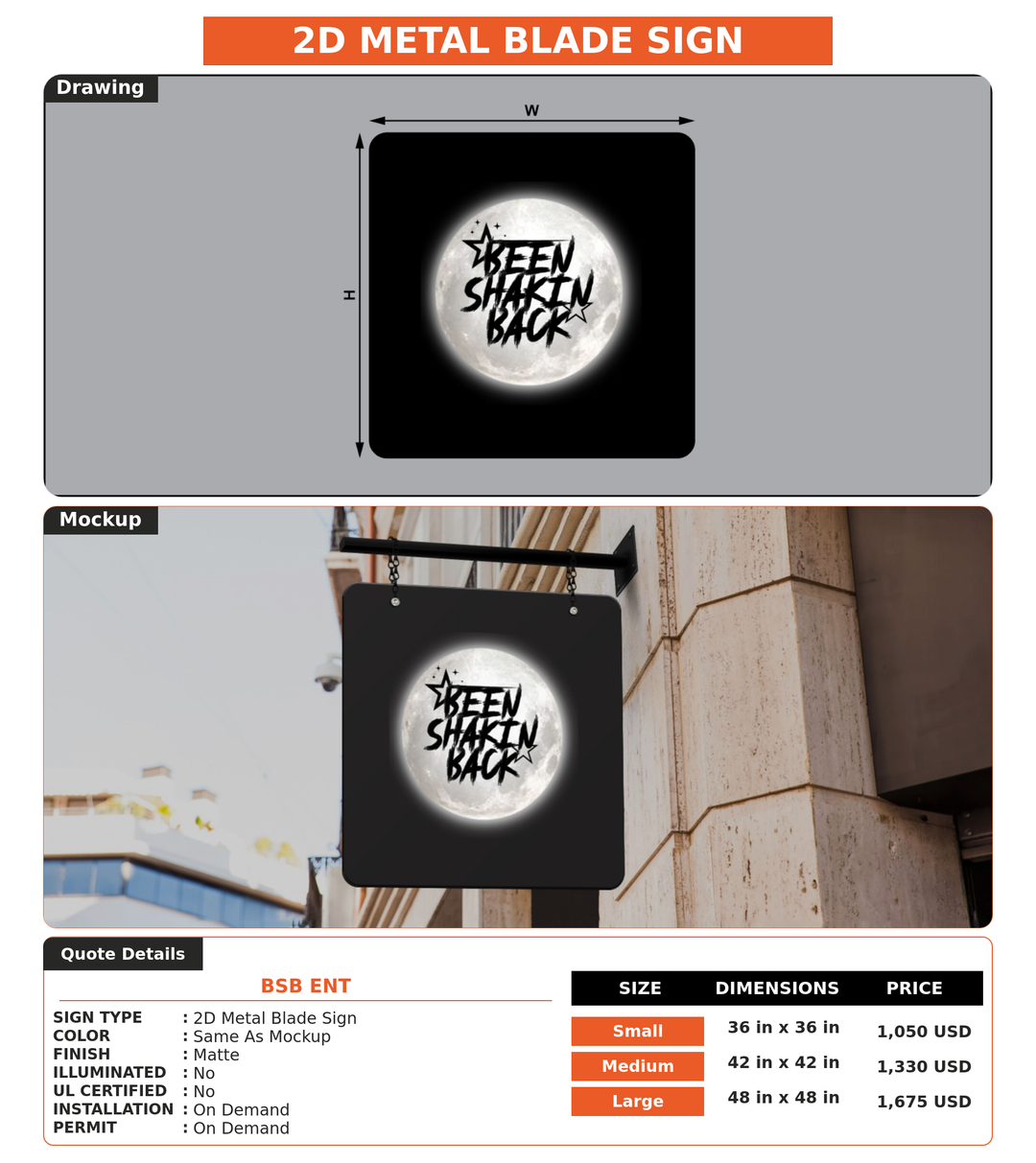 CUSTOM MOCKUP SIGN FOR BSB Ent