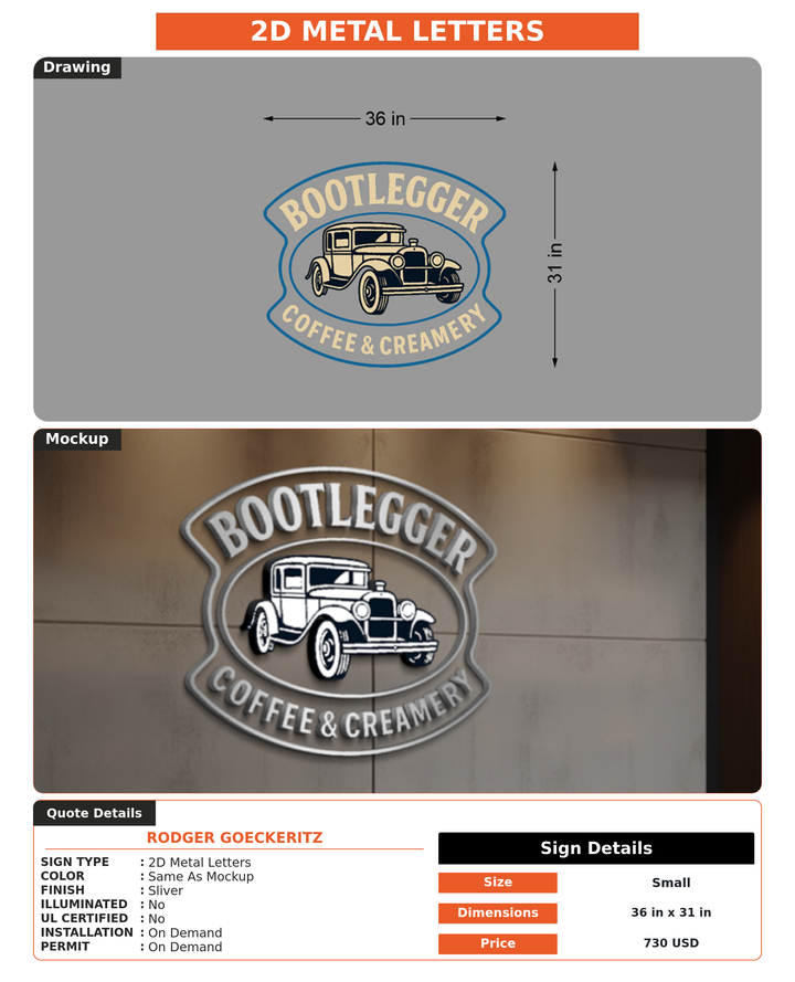 CUSTOM MOCKUP SIGN FOR Rodger Goeckeritz