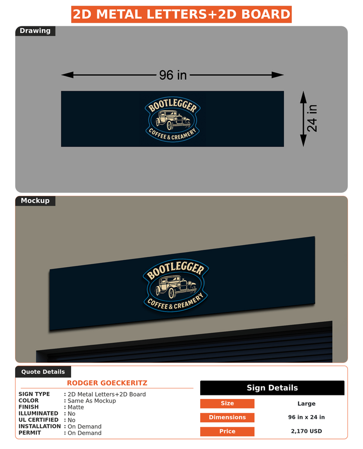 CUSTOM MOCKUP SIGN FOR Rodger Goeckeritz