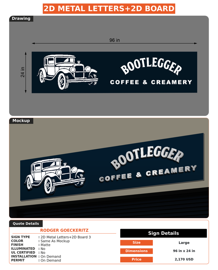 CUSTOM MOCKUP SIGN FOR Rodger Goeckeritz