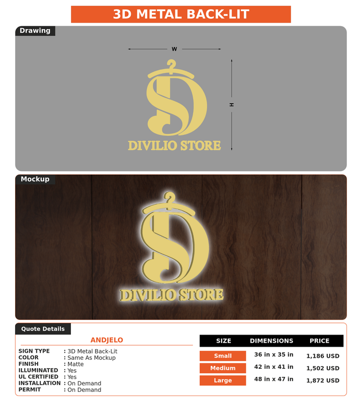 CUSTOM MOCKUP SIGN FOR Andjelo