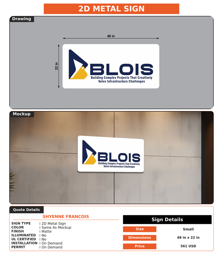 CUSTOM MOCKUP SIGN FOR Shyenne Francois