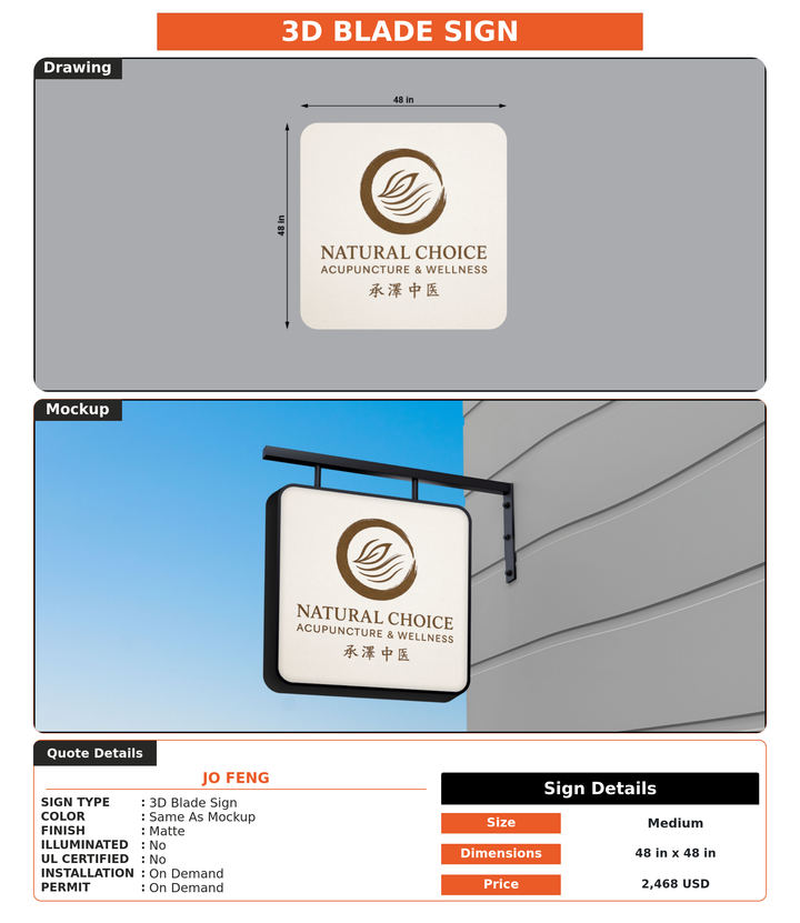 CUSTOM MOCKUP SIGN FOR Jo Feng