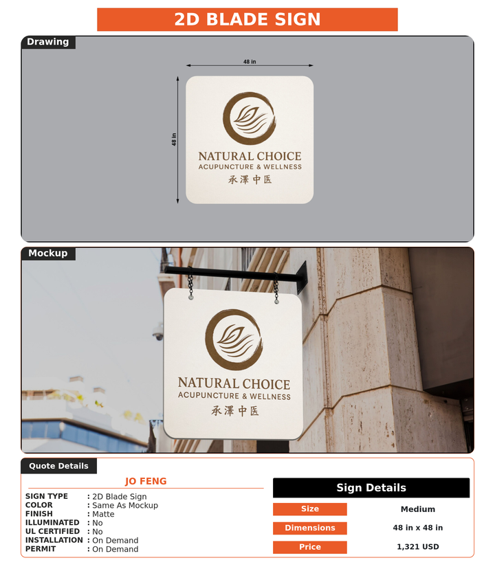 CUSTOM MOCKUP SIGN FOR Jo Feng
