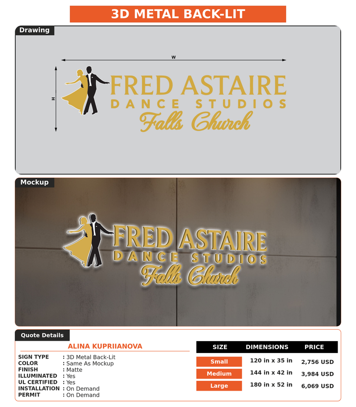 CUSTOM MOCKUP SIGN FOR Alina Kupriianova