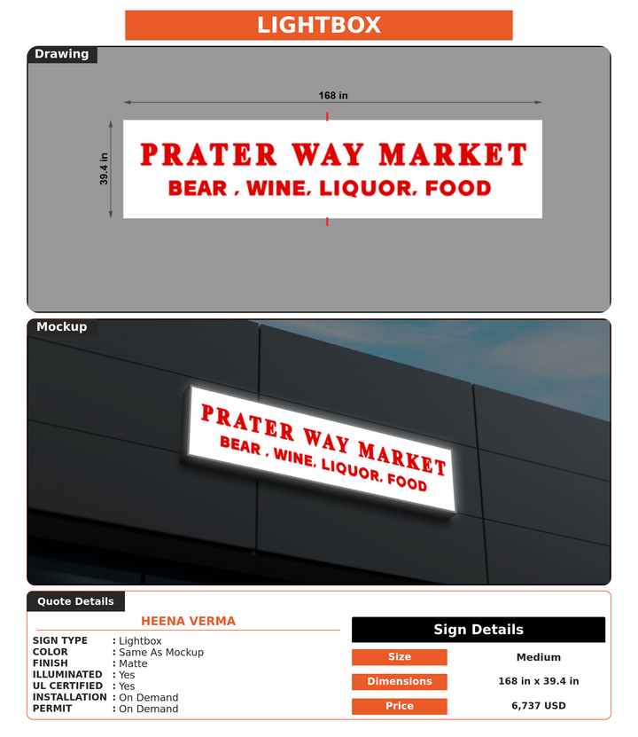 CUSTOM MOCKUP SIGN FOR Heena Verma