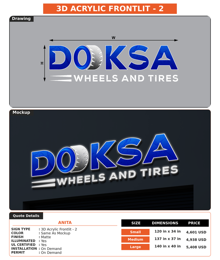 CUSTOM MOCKUP SIGN FOR anita