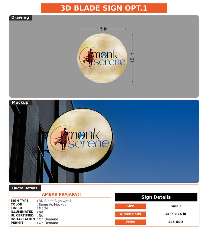 CUSTOM MOCKUP SIGN FOR Ambar Prajapati