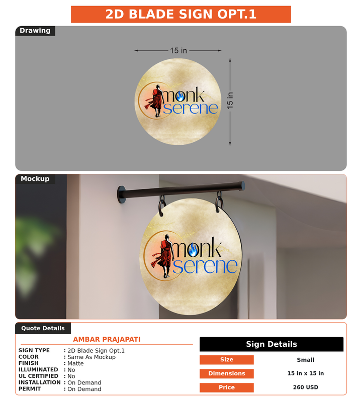 CUSTOM MOCKUP SIGN FOR Ambar Prajapati