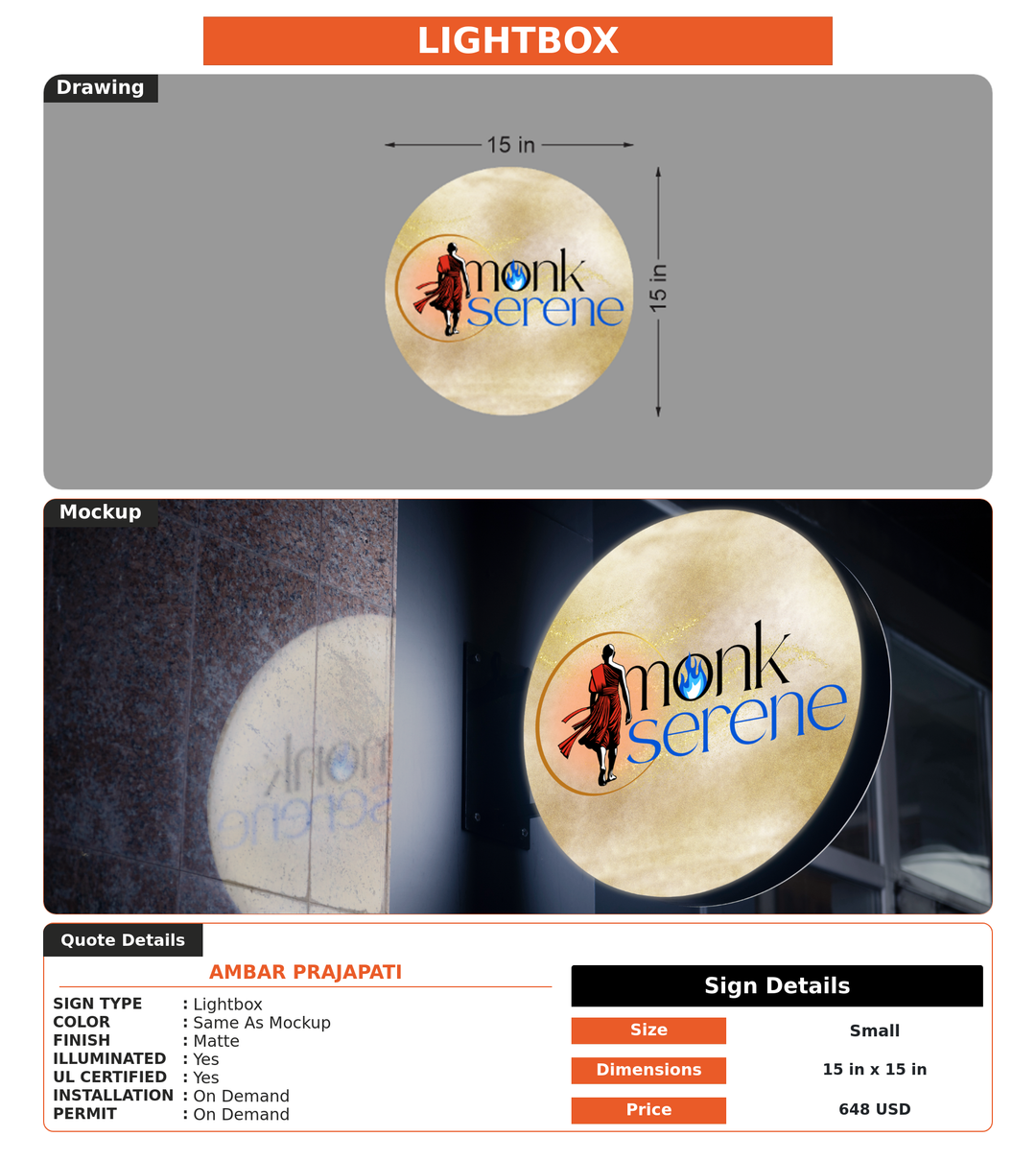 CUSTOM MOCKUP SIGN FOR Ambar Prajapati