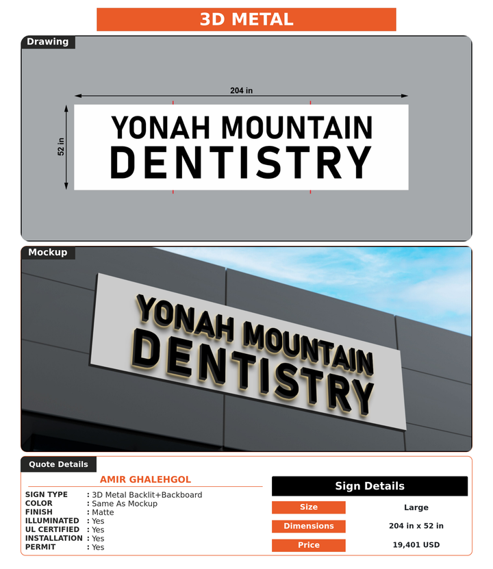 CUSTOM MOCKUP SIGN FOR Amir Ghalehgol