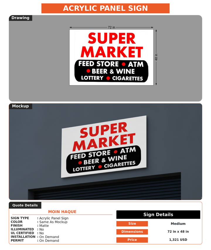 CUSTOM MOCKUP SIGN FOR Moin Haque