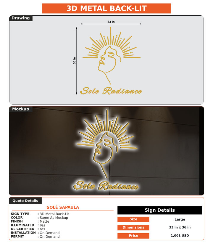 CUSTOM MOCKUP SIGN FOR Solè Sapaula