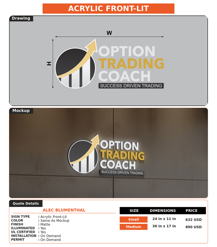 CUSTOM MOCKUP SIGN FOR Alec Blumenthal