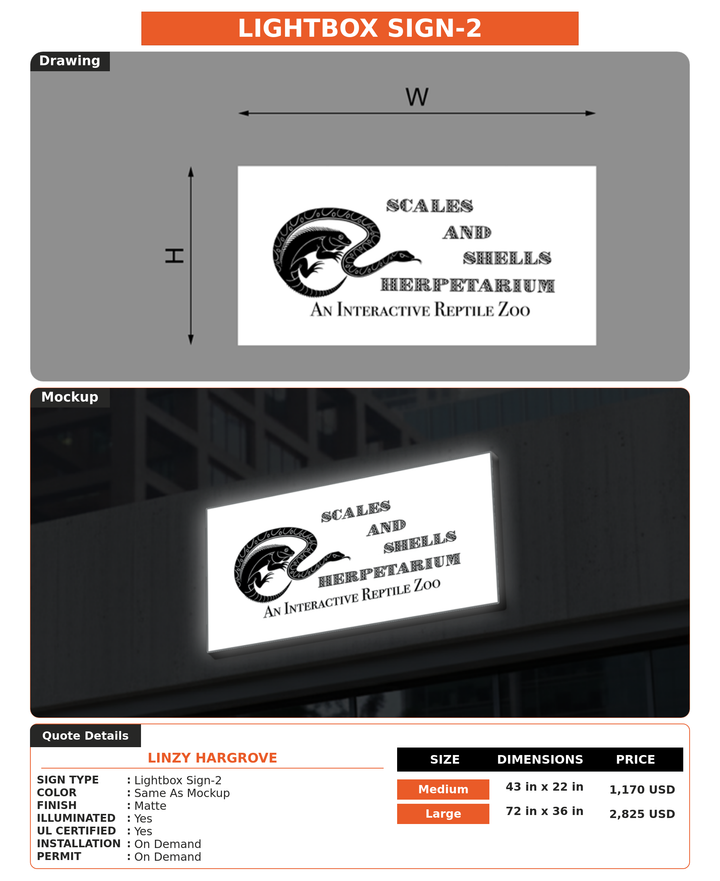 CUSTOM MOCKUP SIGN FOR Linzy Hargrove