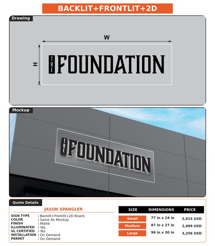 CUSTOM MOCKUP SIGN FOR Jason Spangler