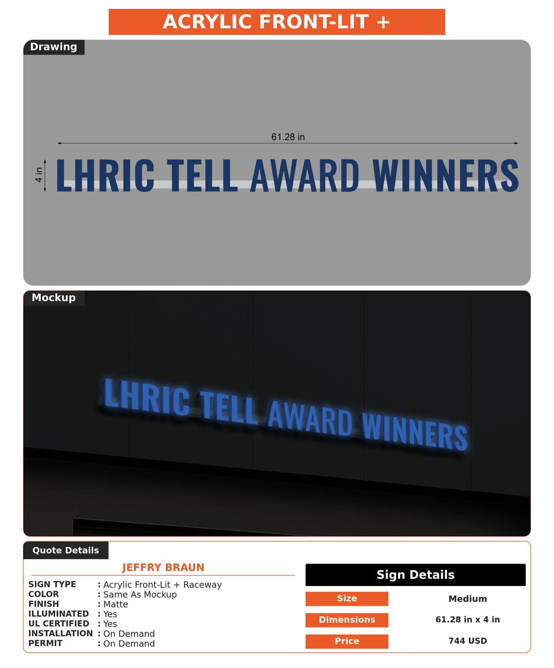 CUSTOM MOCKUP SIGN FOR Jeffry Braun