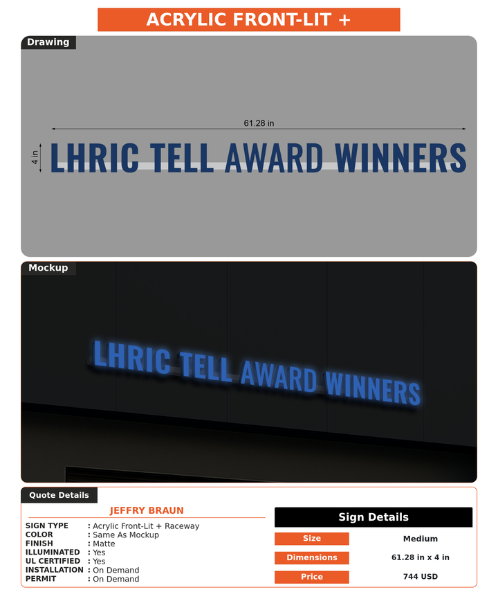 CUSTOM MOCKUP SIGN FOR Jeffry Braun