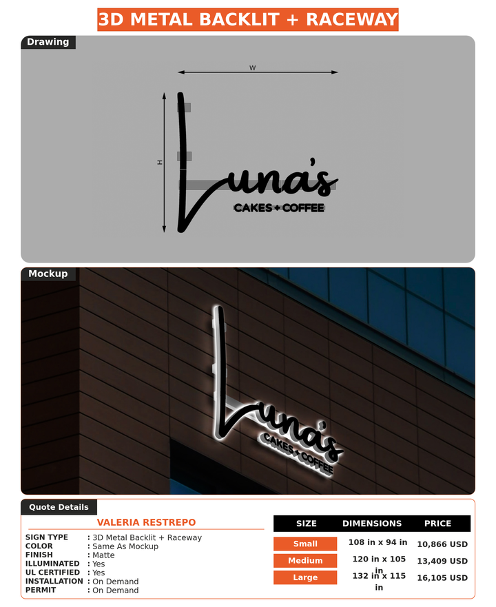 CUSTOM MOCKUP SIGN FOR Valeria Restrepo