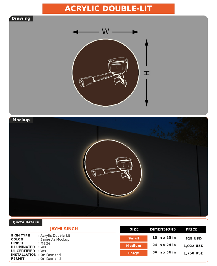CUSTOM MOCKUP SIGN FOR Jaymi Singh