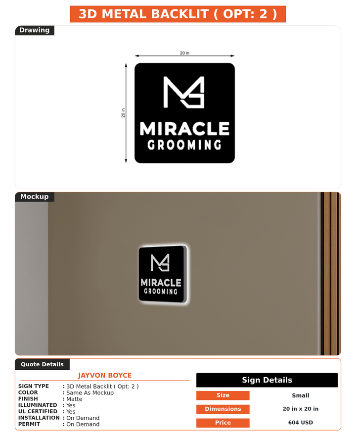 CUSTOM MOCKUP SIGN FOR Jayvon Boyce