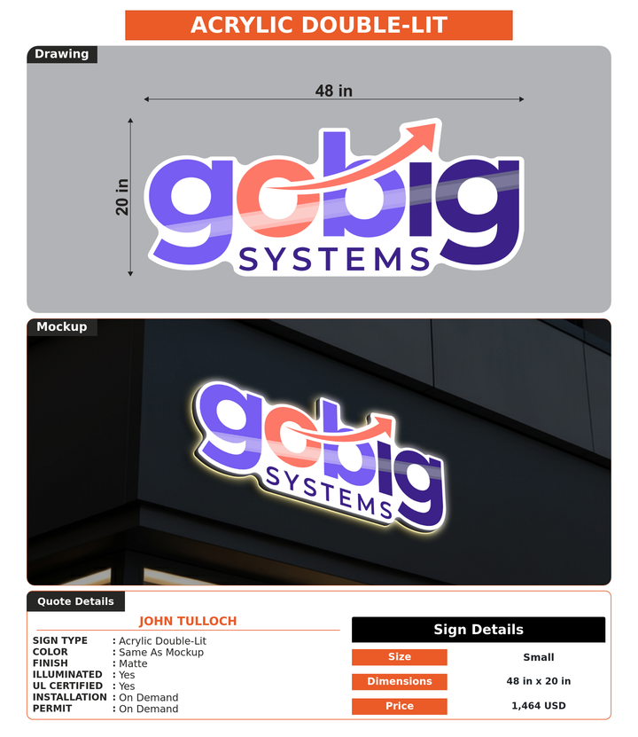 CUSTOM MOCKUP SIGN FOR John Tulloch