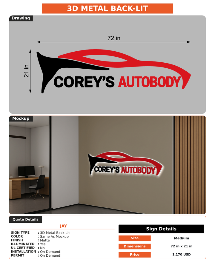 CUSTOM MOCKUP SIGN FOR Jay