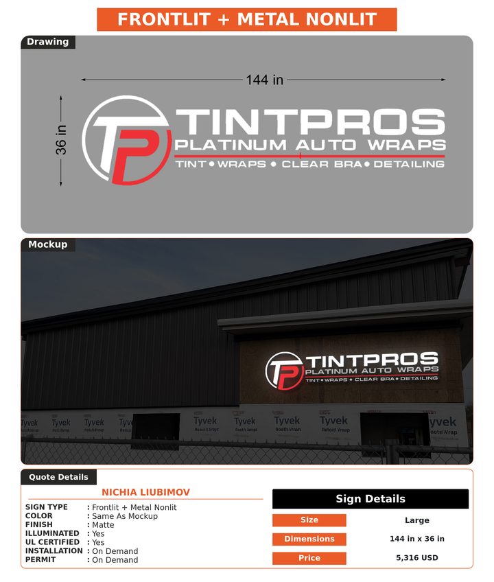 CUSTOM MOCKUP SIGN FOR nichia Liubimov