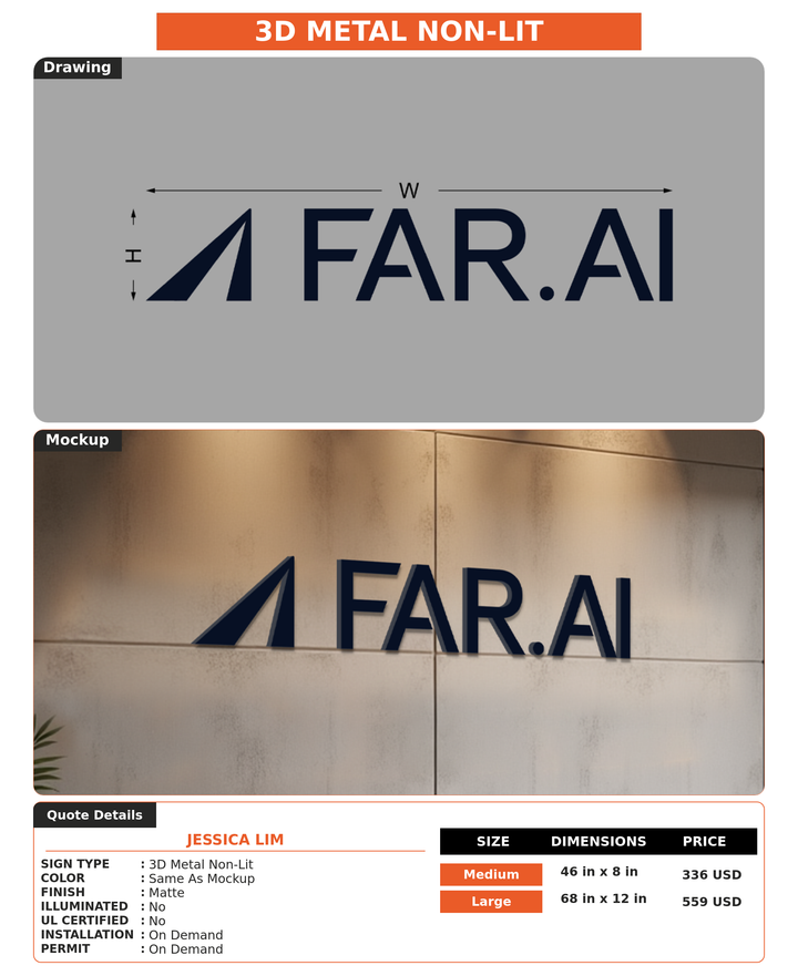 CUSTOM MOCKUP SIGN FOR Jessica Lim