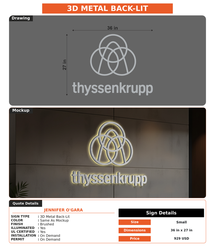 CUSTOM MOCKUP SIGN FOR Jennifer O&