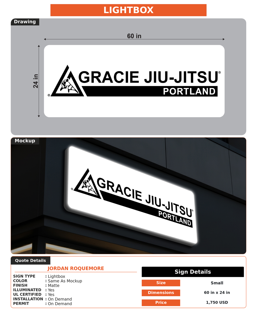 CUSTOM MOCKUP SIGN FOR Jordan Roquemore