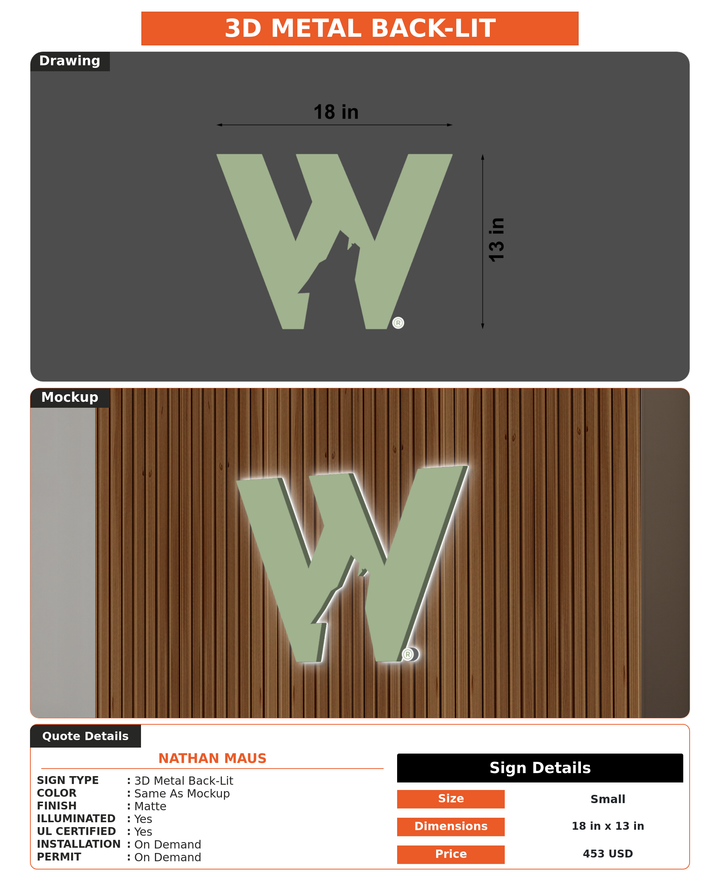 CUSTOM MOCKUP SIGN FOR Nathan Maus
