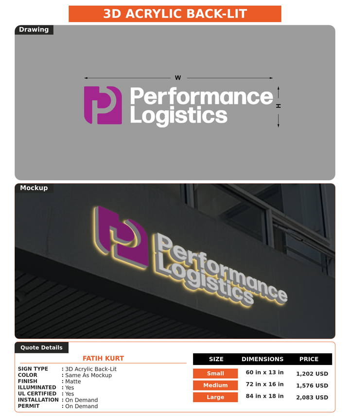 CUSTOM MOCKUP SIGN FOR Fatih Kurt