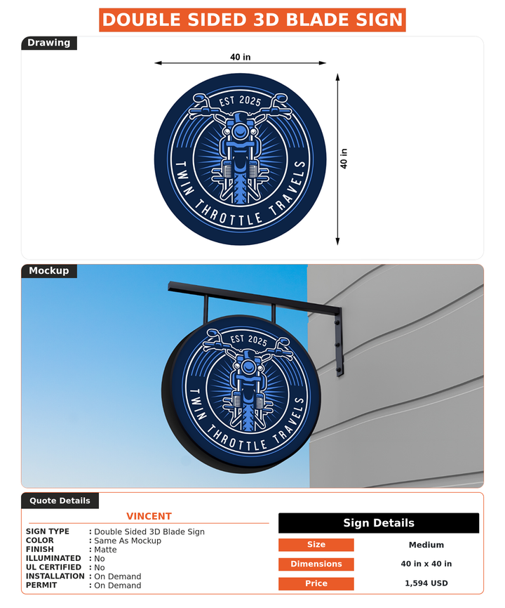 CUSTOM MOCKUP SIGN FOR Vincent