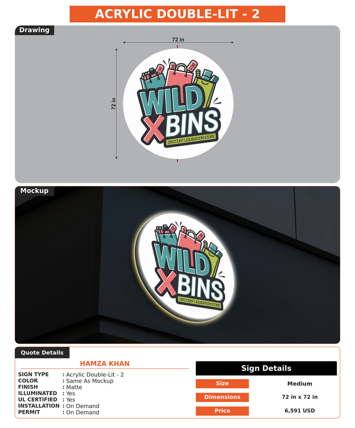 CUSTOM MOCKUP SIGN FOR Hamza Khan