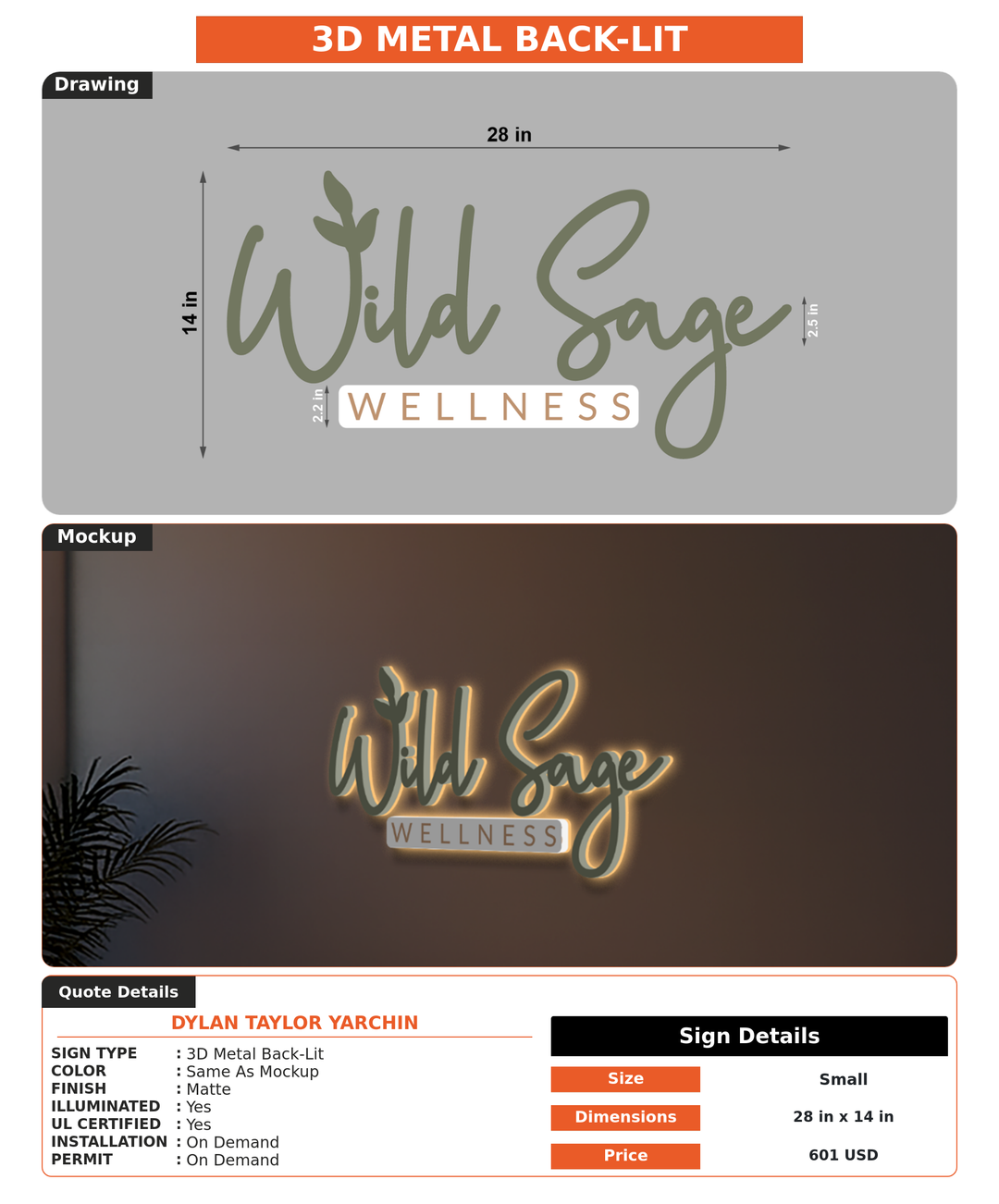 CUSTOM MOCKUP SIGN FOR Dylan Taylor Yarchin