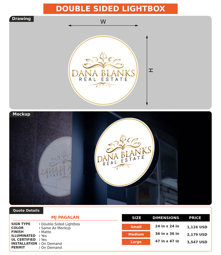 CUSTOM MOCKUP SIGN FOR Mj Pagalan