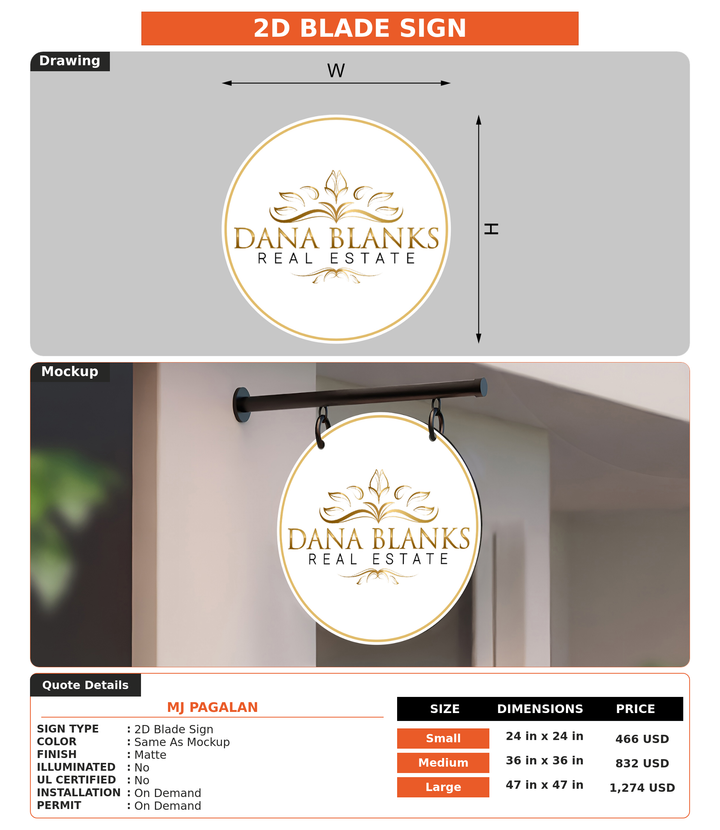 CUSTOM MOCKUP SIGN FOR Mj Pagalan