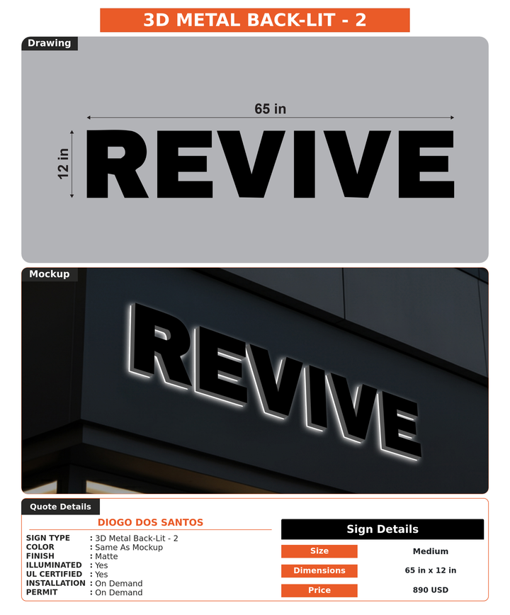CUSTOM MOCKUP SIGN FOR Diogo Dos Santos
