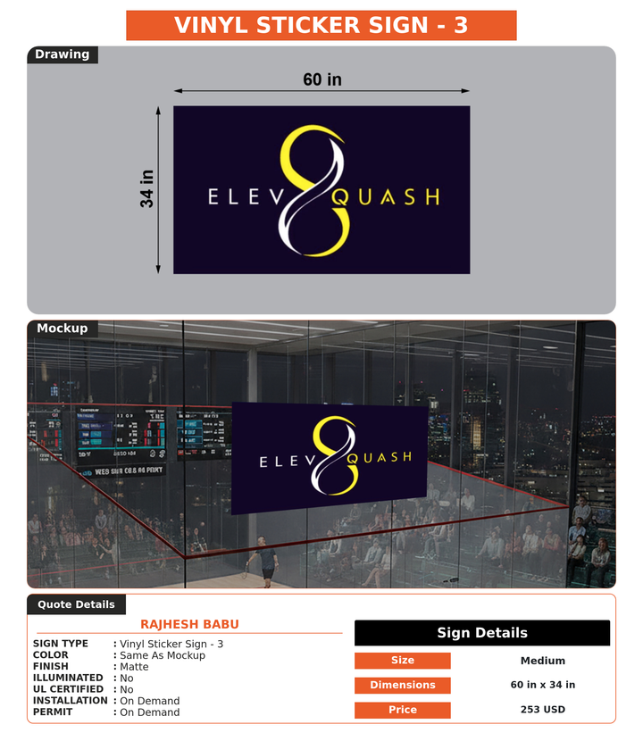 CUSTOM MOCKUP SIGN FOR Rajhesh Babu
