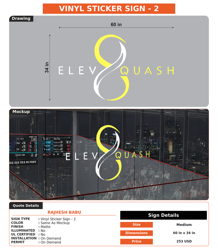 CUSTOM MOCKUP SIGN FOR Rajhesh Babu