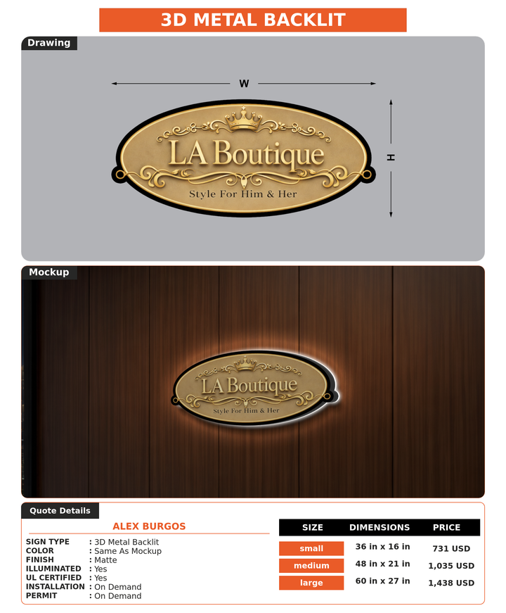 CUSTOM MOCKUP SIGN FOR Alex Burgos