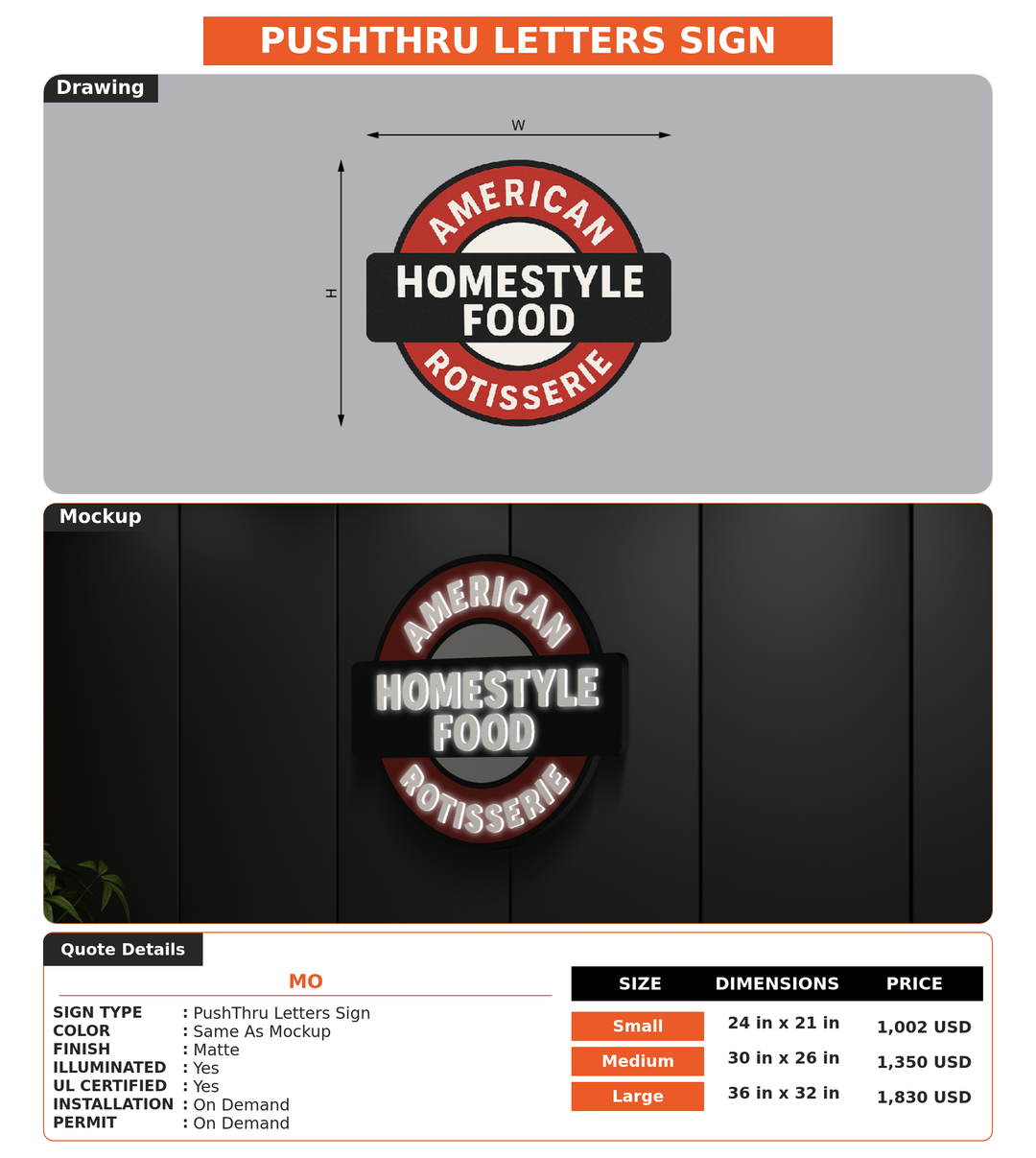 CUSTOM MOCKUP SIGN FOR Mo